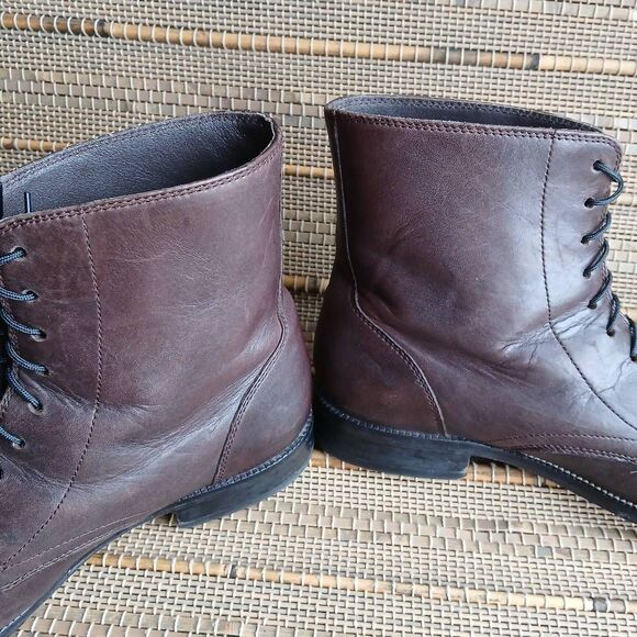 Mens Cole Haan Brown Leather Williams Boot Size 8.5 main image 5